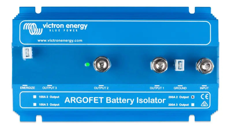 High-efficiency Argofet battery isolators for multi-charging system