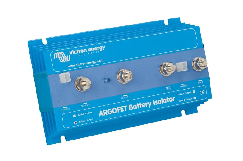 High-Efficiency Argofet Battery Isolators and Controller for Multi-Charging setups