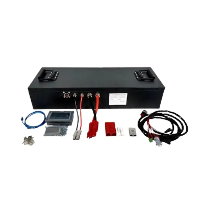 OEM lithium ion golf cart battery, 38.4V 100AH with wires attached