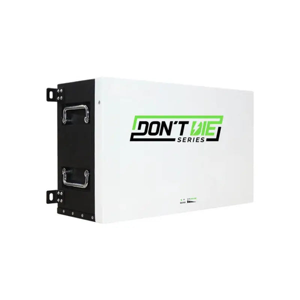 10kWh Lithium Battery featuring a white box with green logo