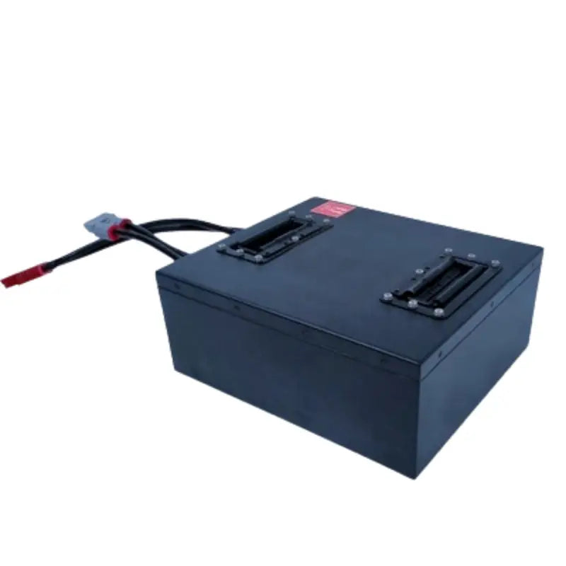 12V 100AH lithium charger with red cord for RV solar battery display