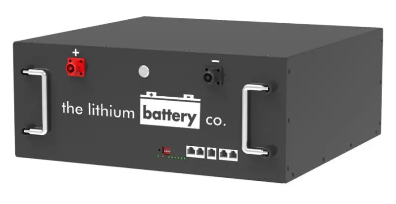 48V 80Ah lithium battery box for Solar & EV Efficiency on white background