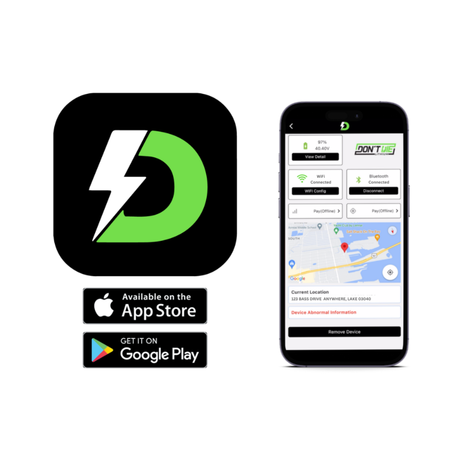 Don't Die APP Lithium Battery Company