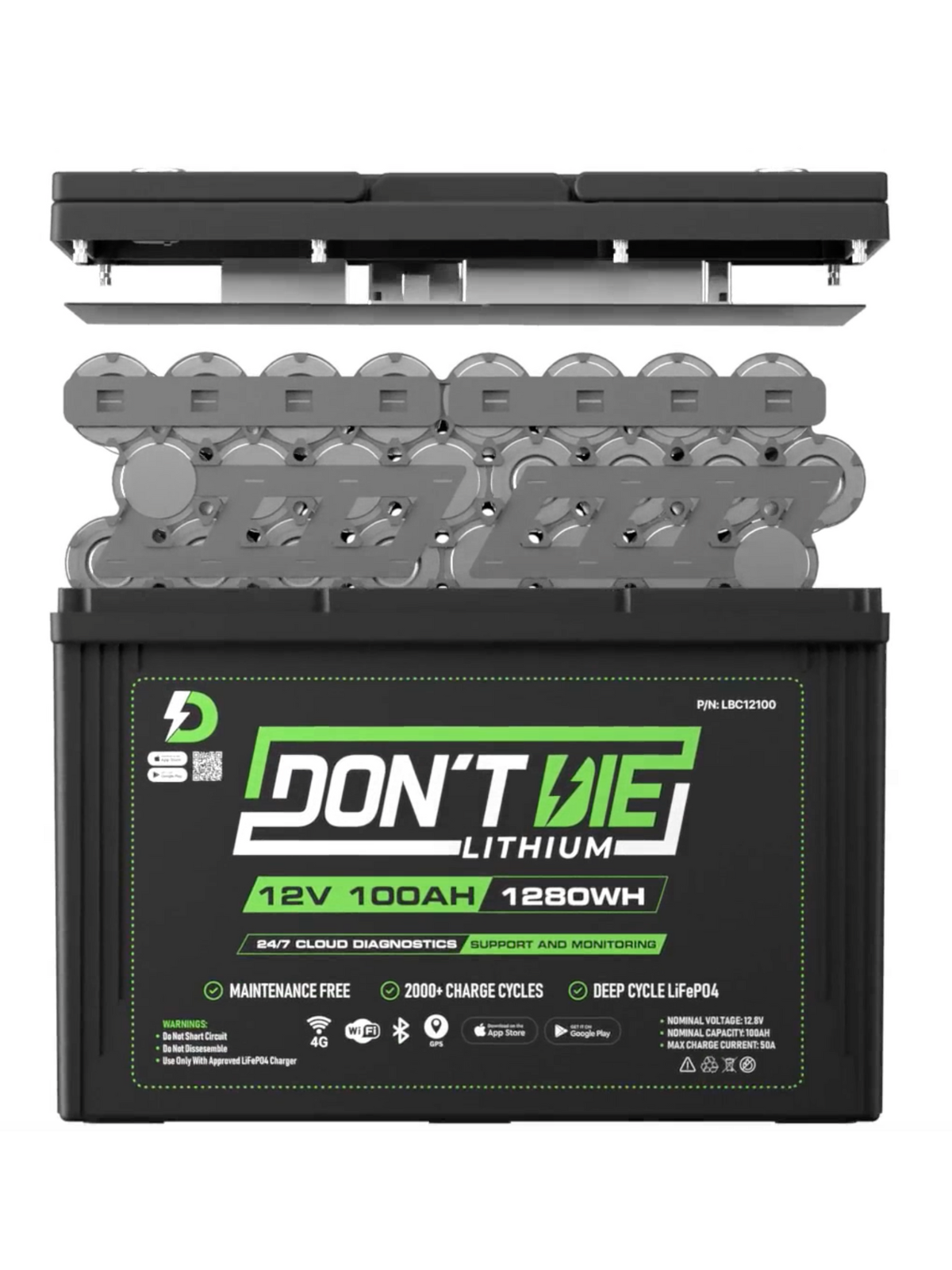 LiTime 12V 100Ah Trolling Motor Lithium Battery: Safe, Reliable