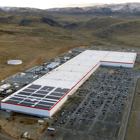 Tesla Lithium Battery Factory