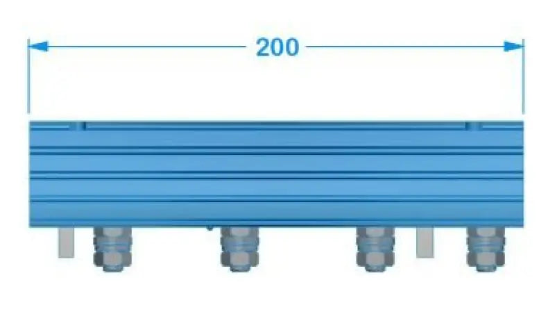 Argofet 100 high performance blue plastic enclosure dimensions for lithium ion batteries