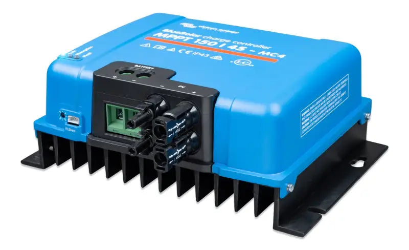BlueSolar MPPT portable power inverter charging multiple devices