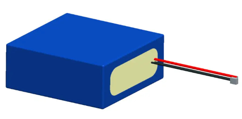 24V 28AH lithium-ion battery with a blue capacacacacacacac feature