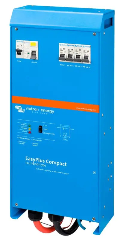 EasyPlus featuring Vicco EasySplit compact inverter with charger for one energy solution