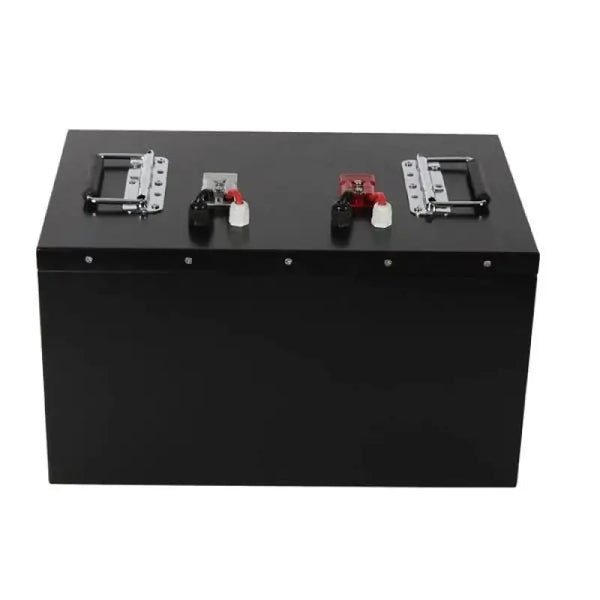 72V 60AH lithium motorcycle battery with visible terminals
