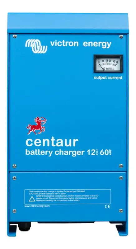 Victron Centaur battery charger from the Centaur range on display.