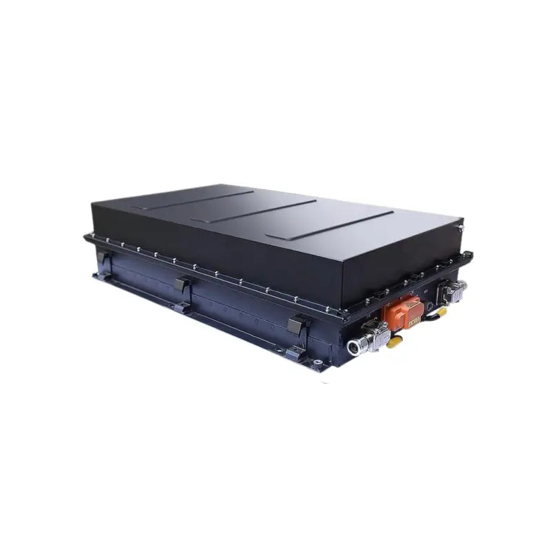 Black printer on white background for lithium EV AGV battery product information.