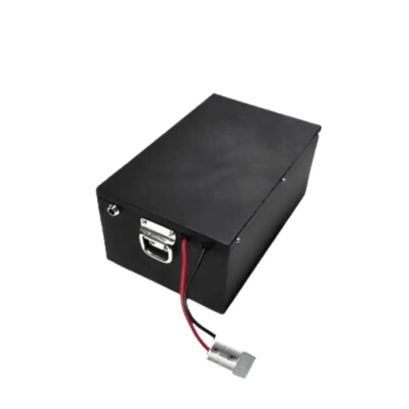 40AH OEM lithium battery for electric forklift with black box and red cord