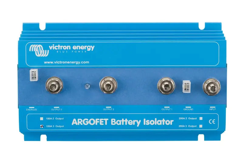 Argofet battery isolators for efficient multi-charging in Victron Arge setup