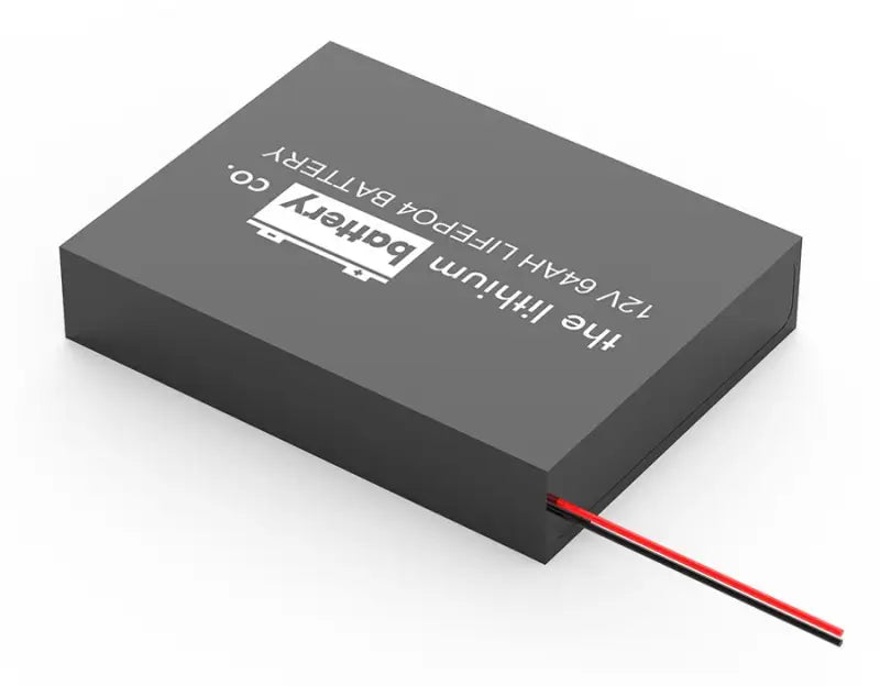 High-Endurance lithium ion battery with red cable and black box for all devices