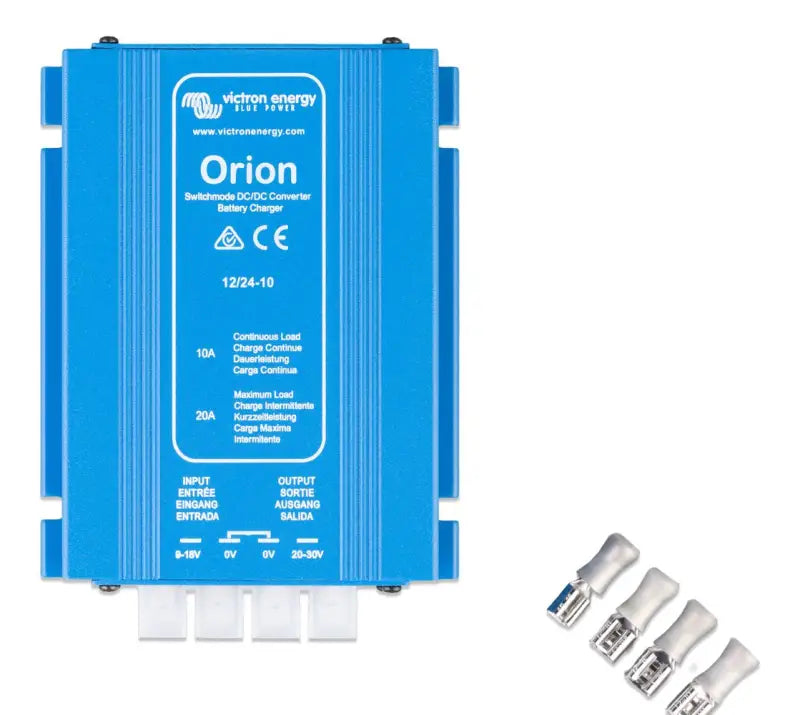 Orion 2G-C high power DC-DC Converter with adjustable output for efficient voltage management.