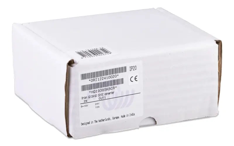 Orion DC-DC Converters high power white box with adjustable output label