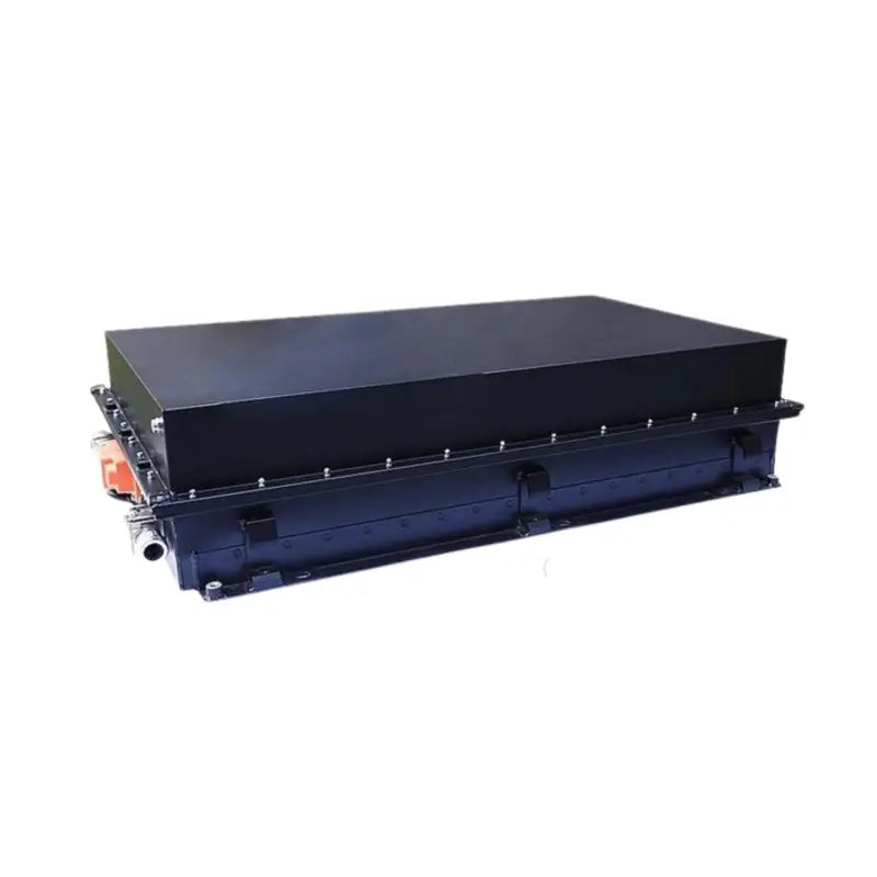 Open black box of 96V 280AH High Voltage Electric Truck Battery