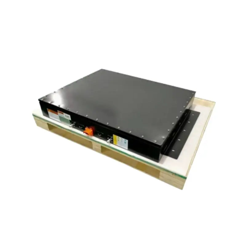 328.5V 100AH high voltage lithium EV battery in black and white box