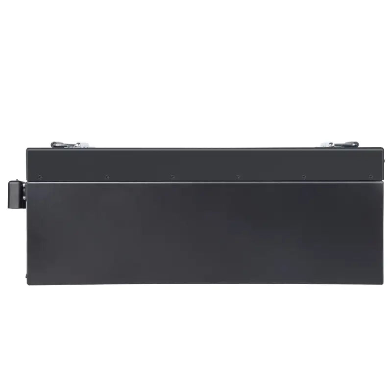 Black 150Ah LiFePO4 golf cart battery box with latch