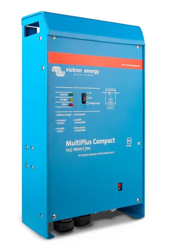 Victron’s MultiPlus compact inverter with adaptive charging for lithium ion batteries