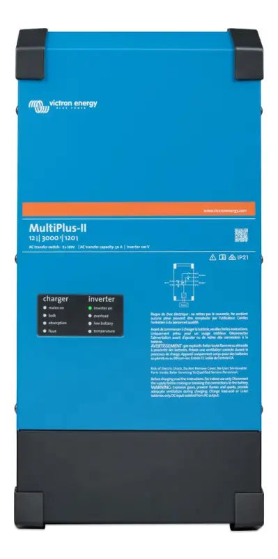 Victron MultiPlus-II inverter for single phase 120v and split phase applications