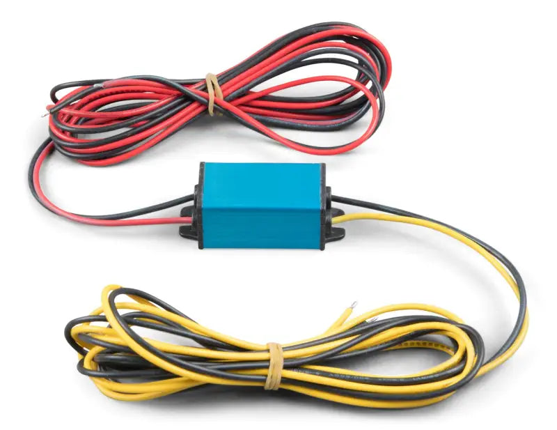 Orion IP67 DC-DC Converters with durable wires for 24/12 and 12/24 conversion.