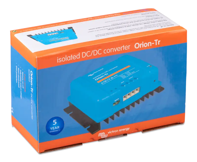 Orion-Tr DC-DC Isolated Converter box with screw terminals, input fuse, IP43 protection