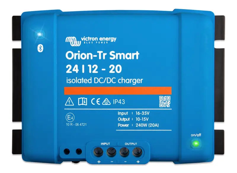 Orion-Tr Smart 24/24-20A charger, perfect for dual battery systems setup