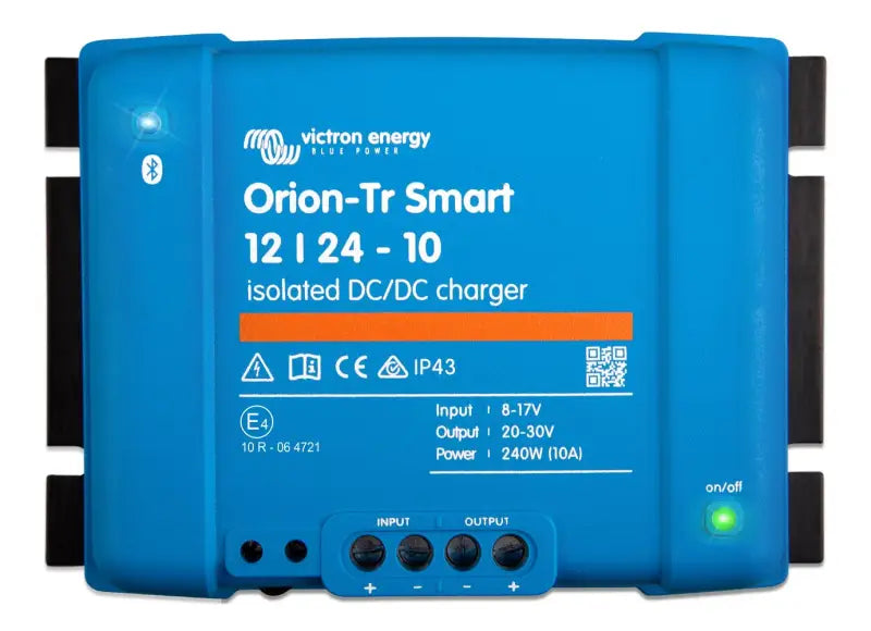 Orion-Tr Smart Charger for efficient dual battery systems management