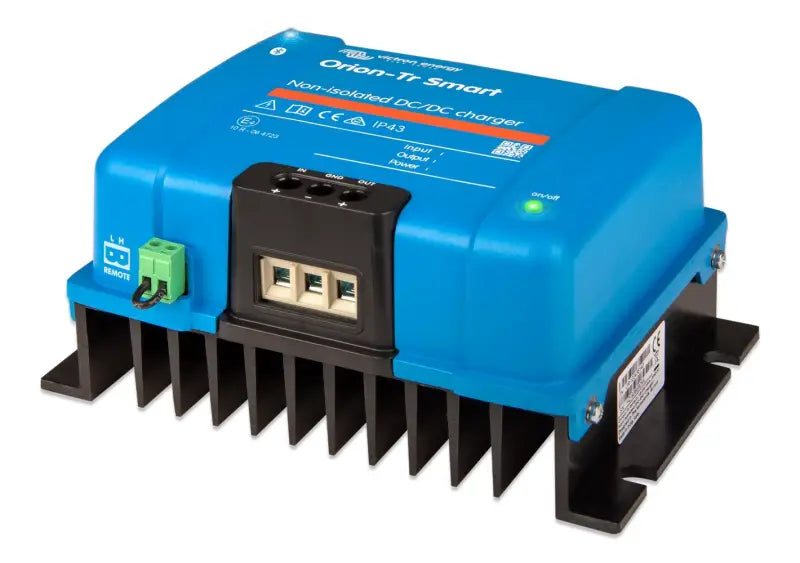 Orion-Tr Smart DC-DC Charger showcasing adaptive three-stage power transformation