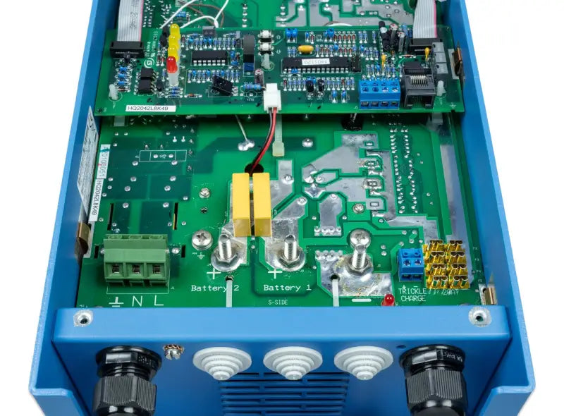Phoenix Charger RAS board showcasing stage charging process technology