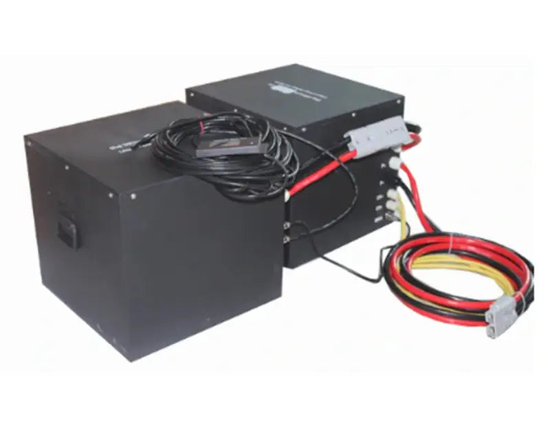 24V 400AH lithium ion battery with power supply and wire