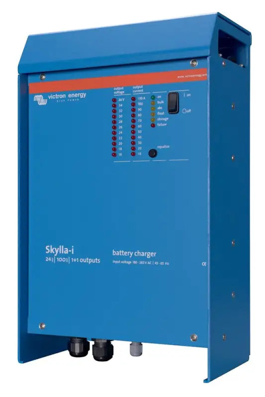 Skylla-i charger for lead acid and lithium ion batteries, efficient charging solution