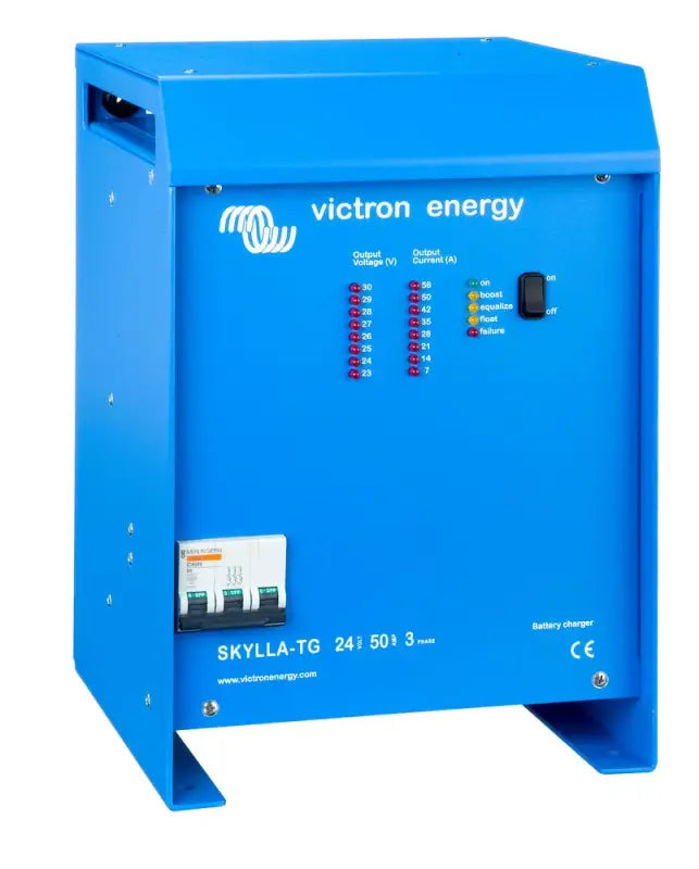 Skylla TG Charger featuring Victron Energy EVR for efficient charge voltage with two outputs