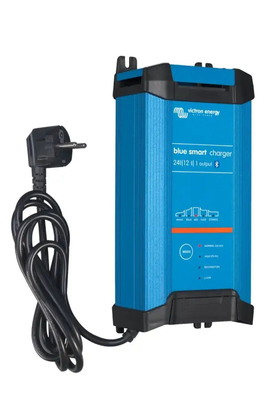 Blue Smart IP22 Charger with VICC technology for efficient battery charging.