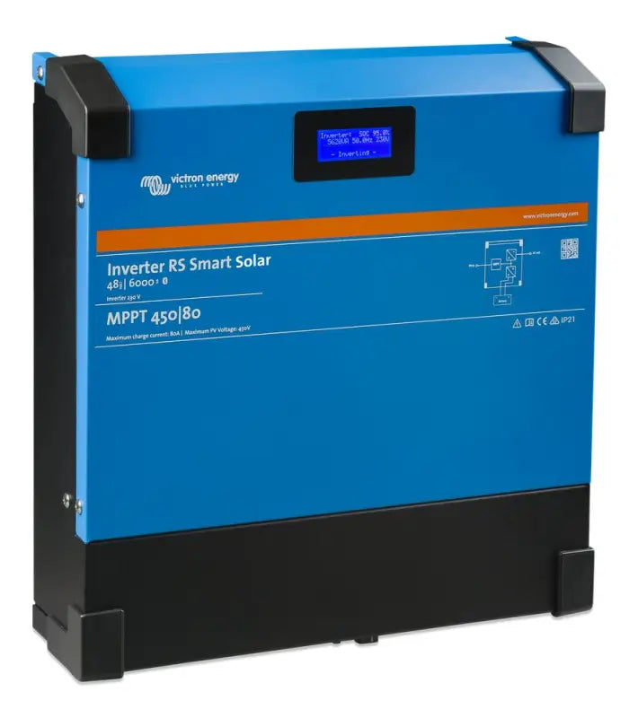 Inverter RS 48/6000 230V Smart Solar with Victrons EVS Smart Solar MPPT - 500