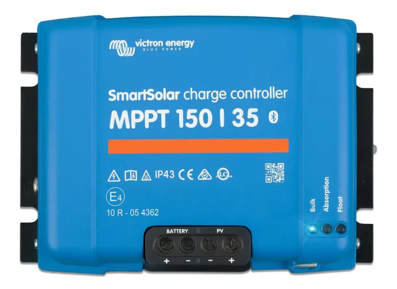 SmartSolar MPPT 150/35 charge controller on display