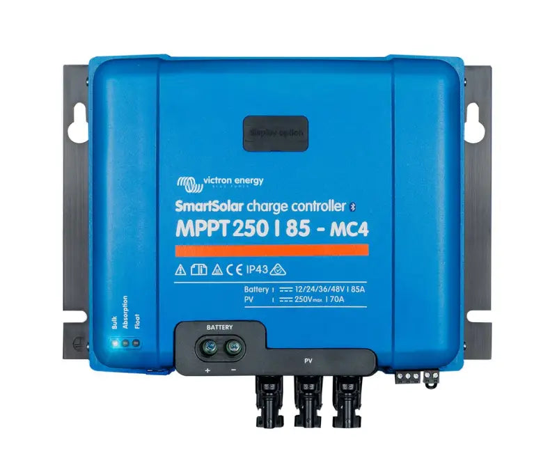 SmartSolar MPPT 250/70 charge controller with MC4 connectors feature image