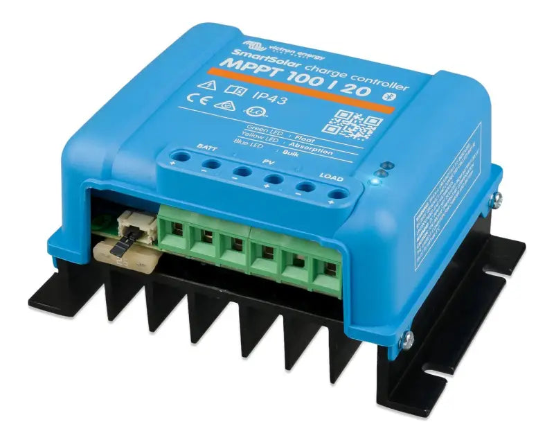 SmartSolar MPPT blue power supply box with outlets