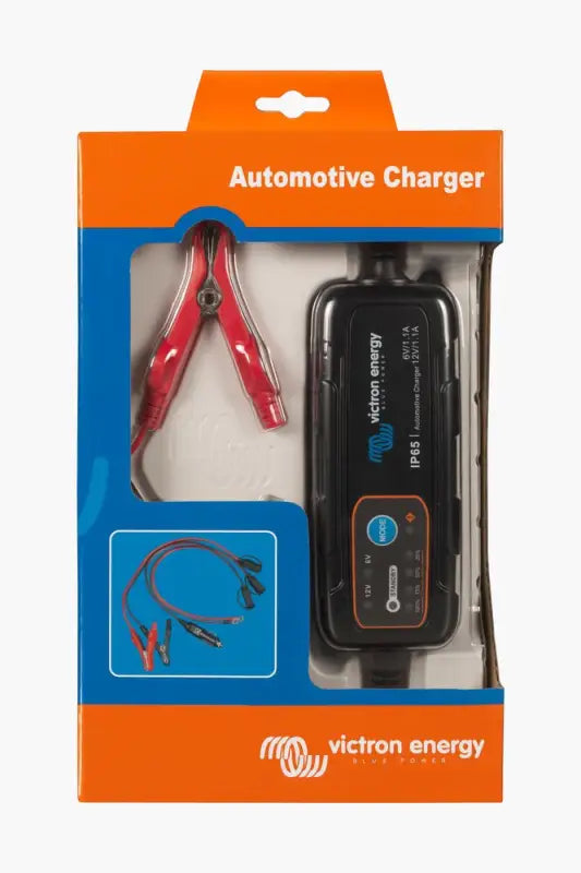 Versatile Automotive IP65 Charger connected to lithium battery for efficient charging
