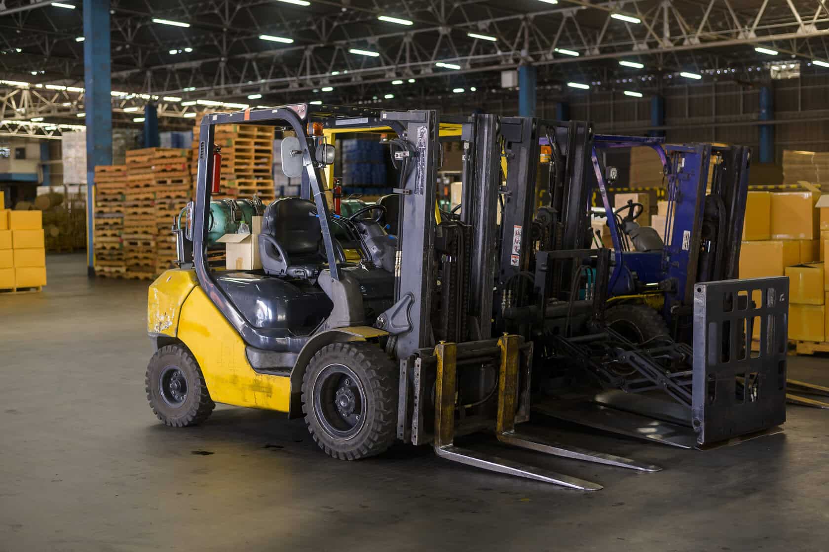 Heavy-duty lithium forklift battery application