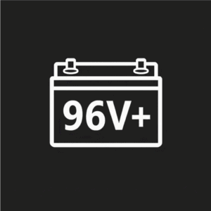 96V + Lithium Batteries