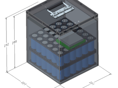 12V 110AH Lithium Ion Battery