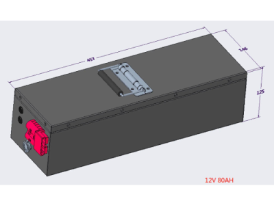 12V 80AH Lithium Ion Battery