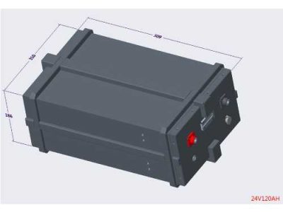 25.6V 120AH Lithium Ion Battery - 1
