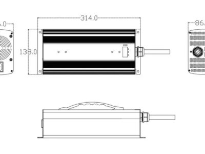 29.4V 20A LFP Charger
