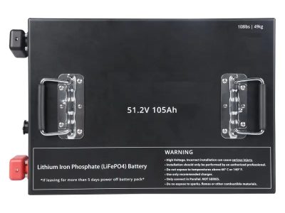 "51.2V 150AH Long-Range Lithium Golf Cart Battery - Showcasing long-range capability and high efficiency, perfect for golf carts, highlighting robust design and recreational vehicle applications."