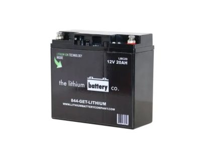12V 20Ah Lithium-Ion Battery - Showcasing high capacity and robust performance, perfect for electric vehicles and backup power systems, highlighting compact design and efficiency.
