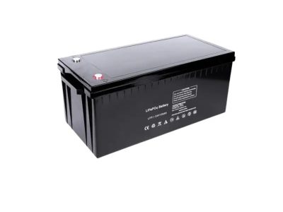 "25.6V 100Ah Lithium Camper Battery for Leisure RVs - Showcasing efficient power management and lightweight construction, perfect for leisure RVs, highlighting long-lasting energy and easy installation."